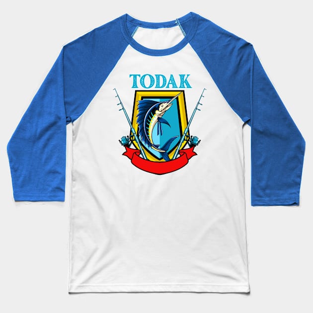 Sword Fish 1.5 Baseball T-Shirt by Harrisaputra